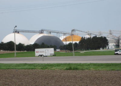 2 Domes Being Refoamed due to damage and neglect